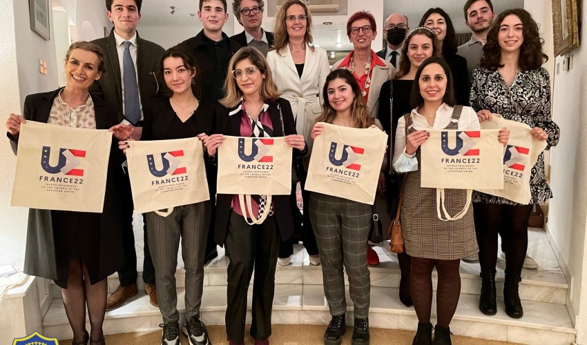 Our students debated with French politicians in the framework of the French EU presidency